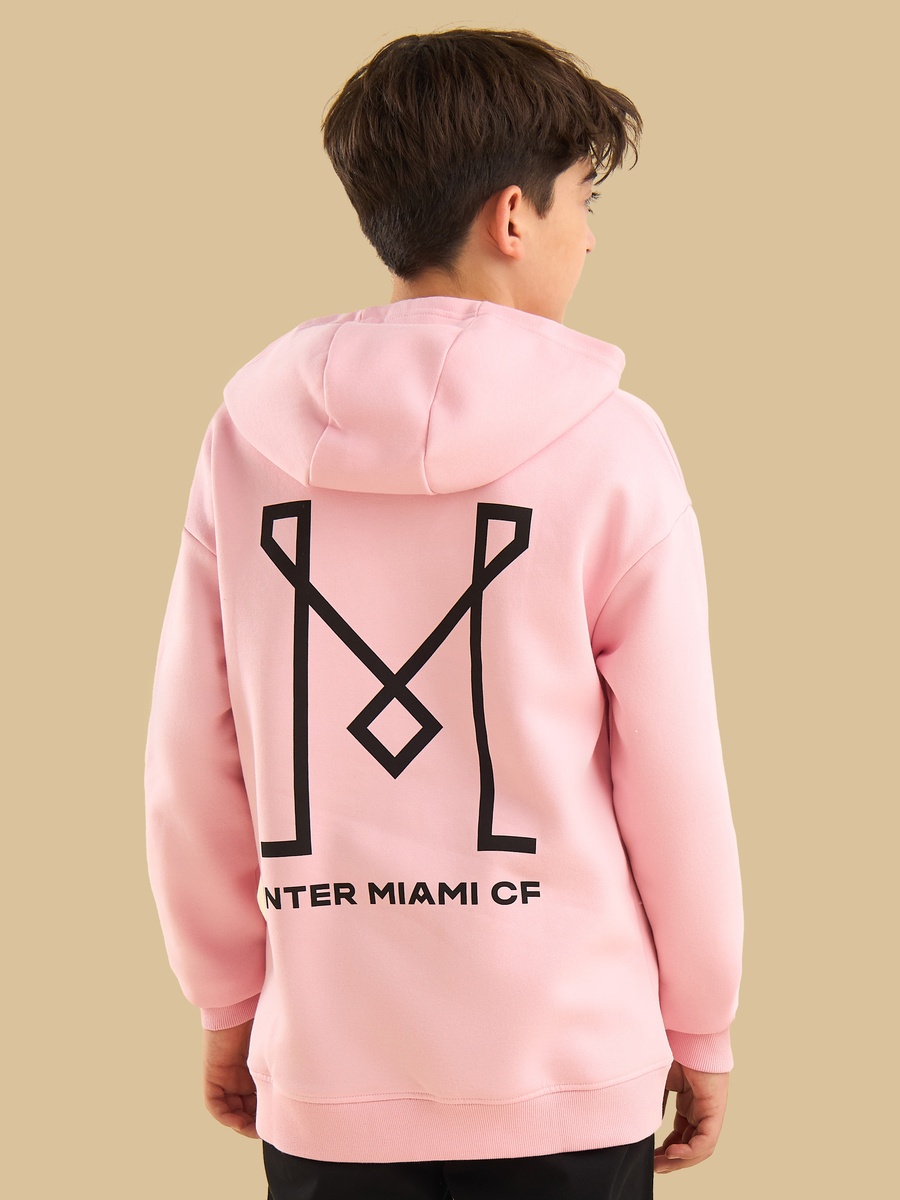 Miami Print Hooded Sweatshirt