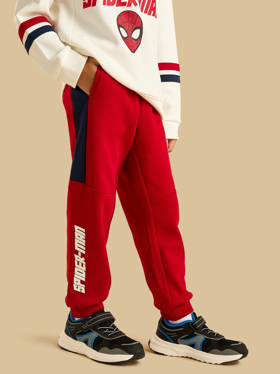 Spider-Man Print Sweatshirt and Joggers Set