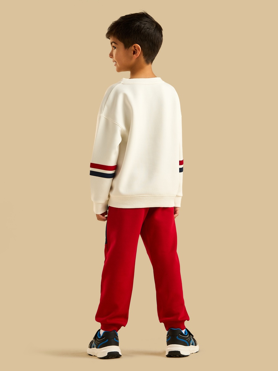 Spider-Man Print Sweatshirt and Joggers Set