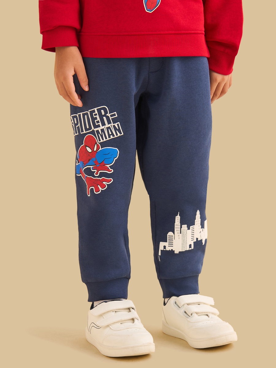 Spider-Man Print Sweatshirt and Joggers Set