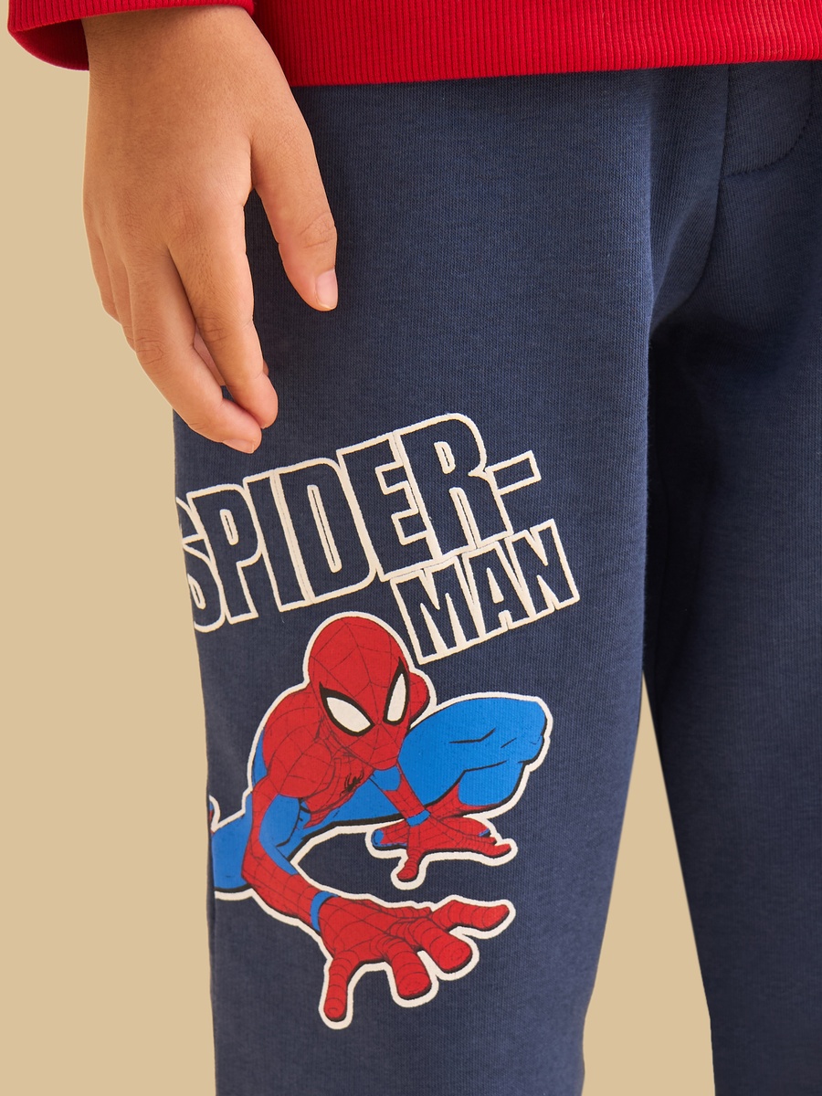 Spider-Man Print Sweatshirt and Joggers Set