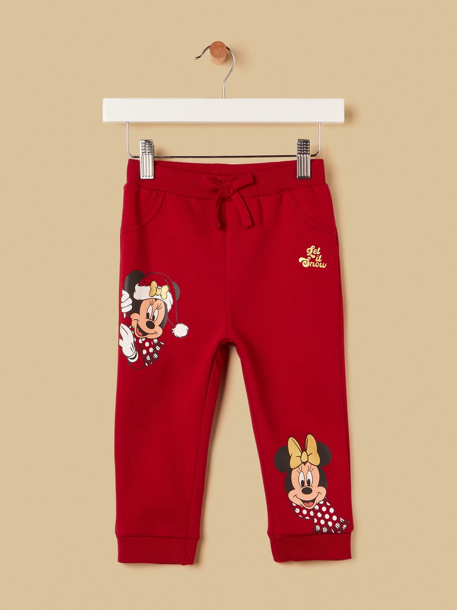 Minnie Mouse Print Sweatshirt and Joggers Set