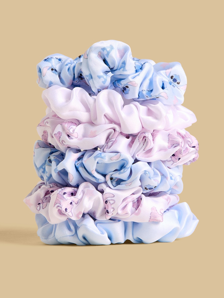 Pack of 6 - Stitch Print Scrunchie