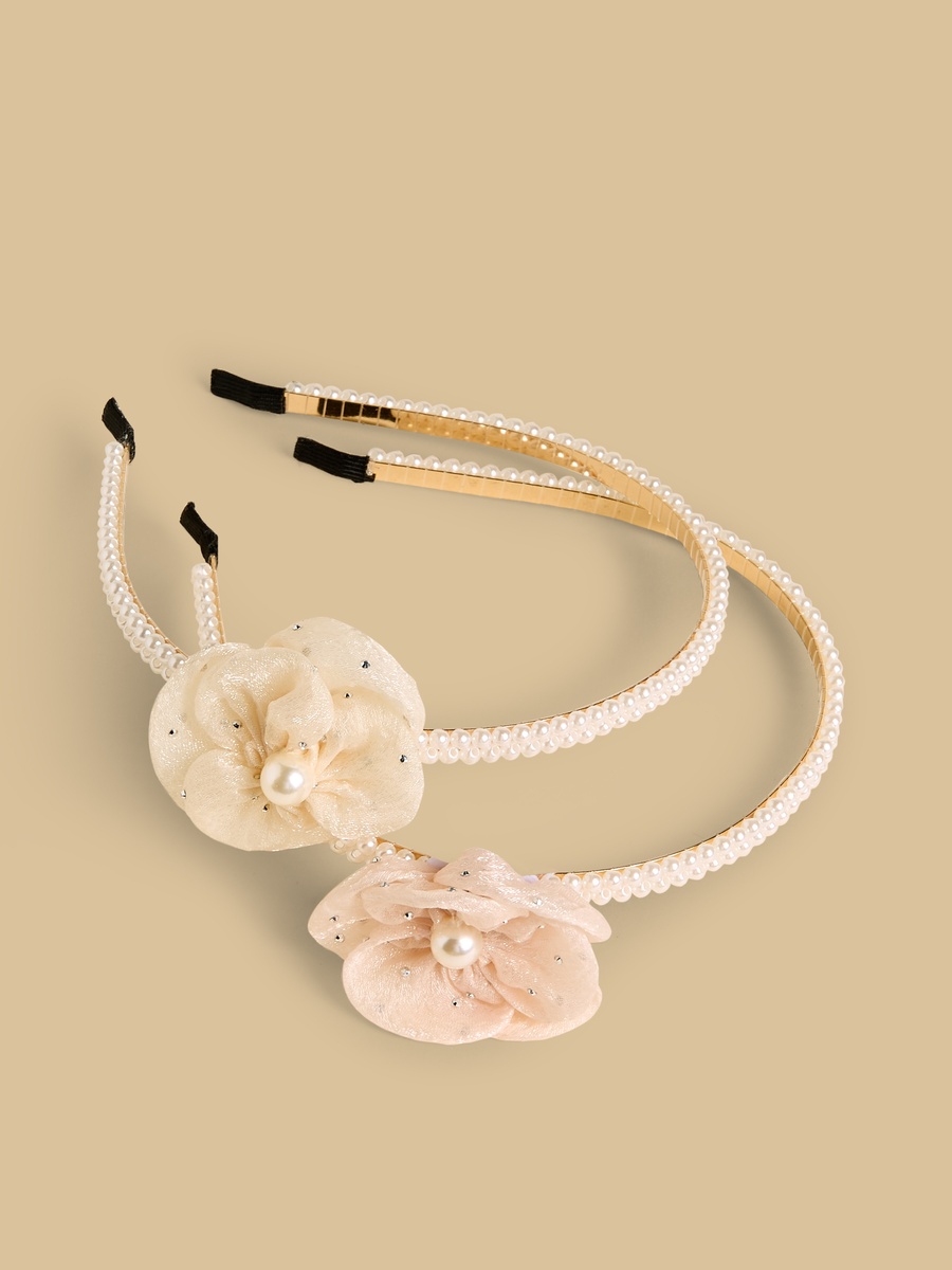 Pack of 2 - Floral Accent Hairband