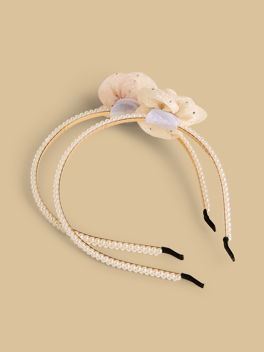 Pack of 2 - Floral Accent Hairband