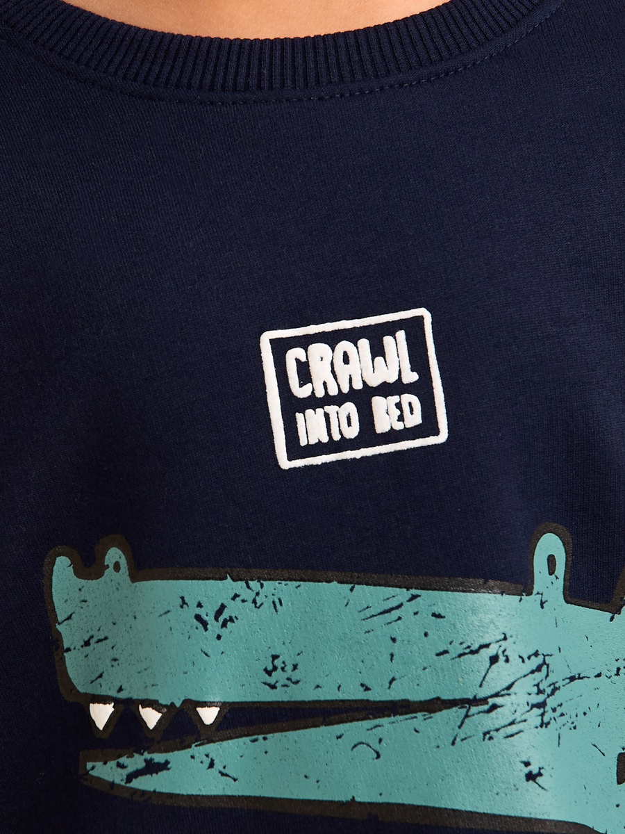 Crocodile Print Pyjama Set