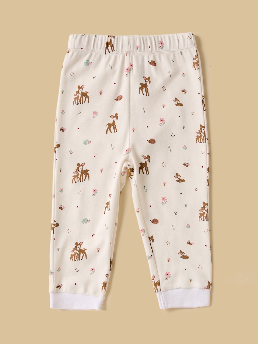 Pack of 2 - Printed Cotton Pyjama Set