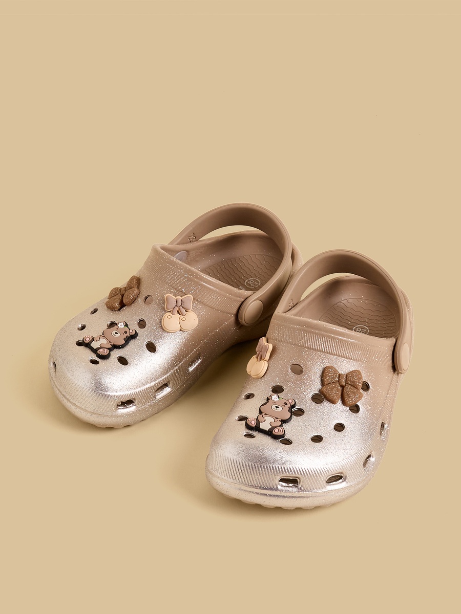 Teddy Accent Clogs with Backstrap