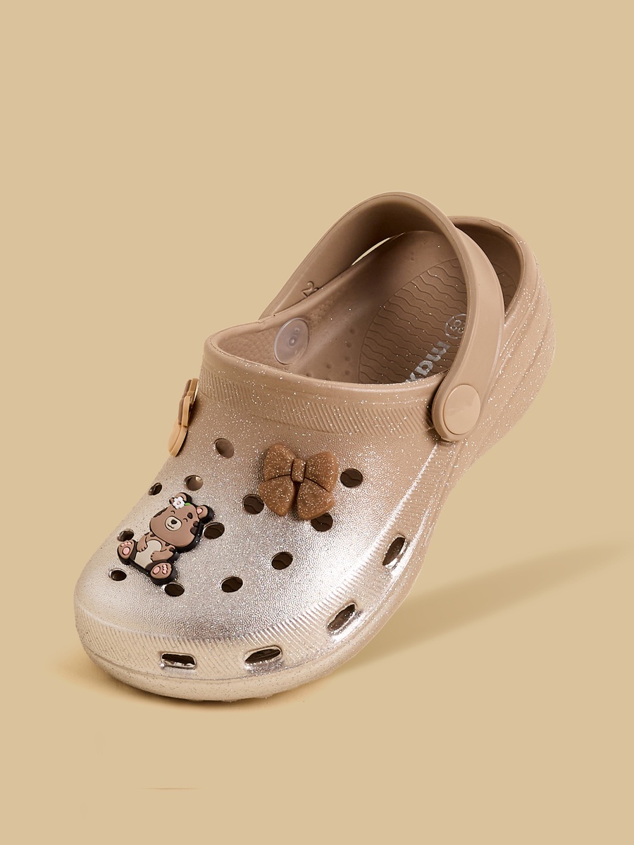 Teddy Accent Clogs with Backstrap
