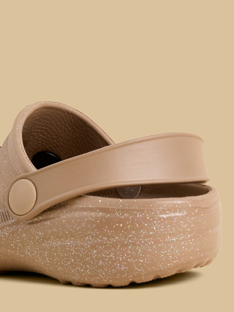Teddy Accent Clogs with Backstrap