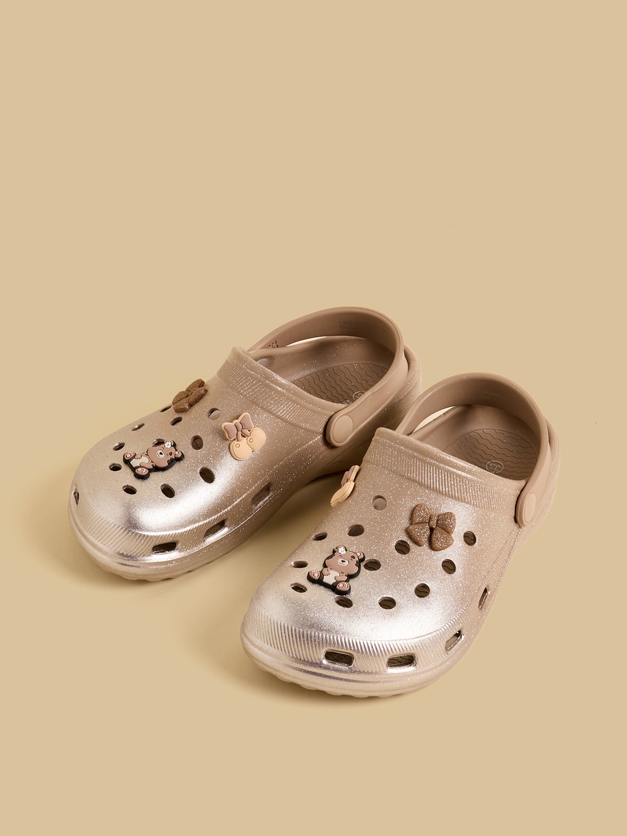 Teddy Accent Clogs with Backstrap