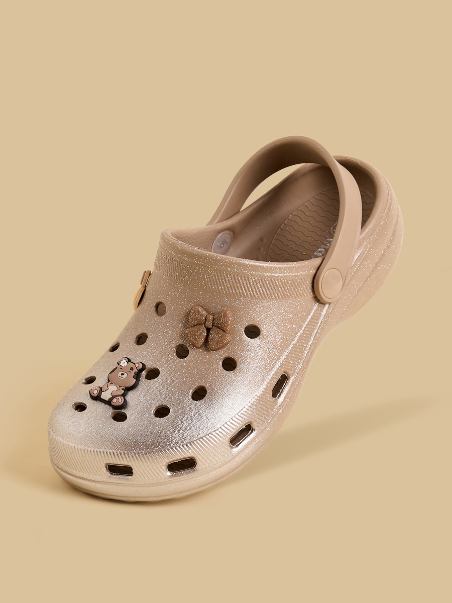 Teddy Accent Clogs with Backstrap