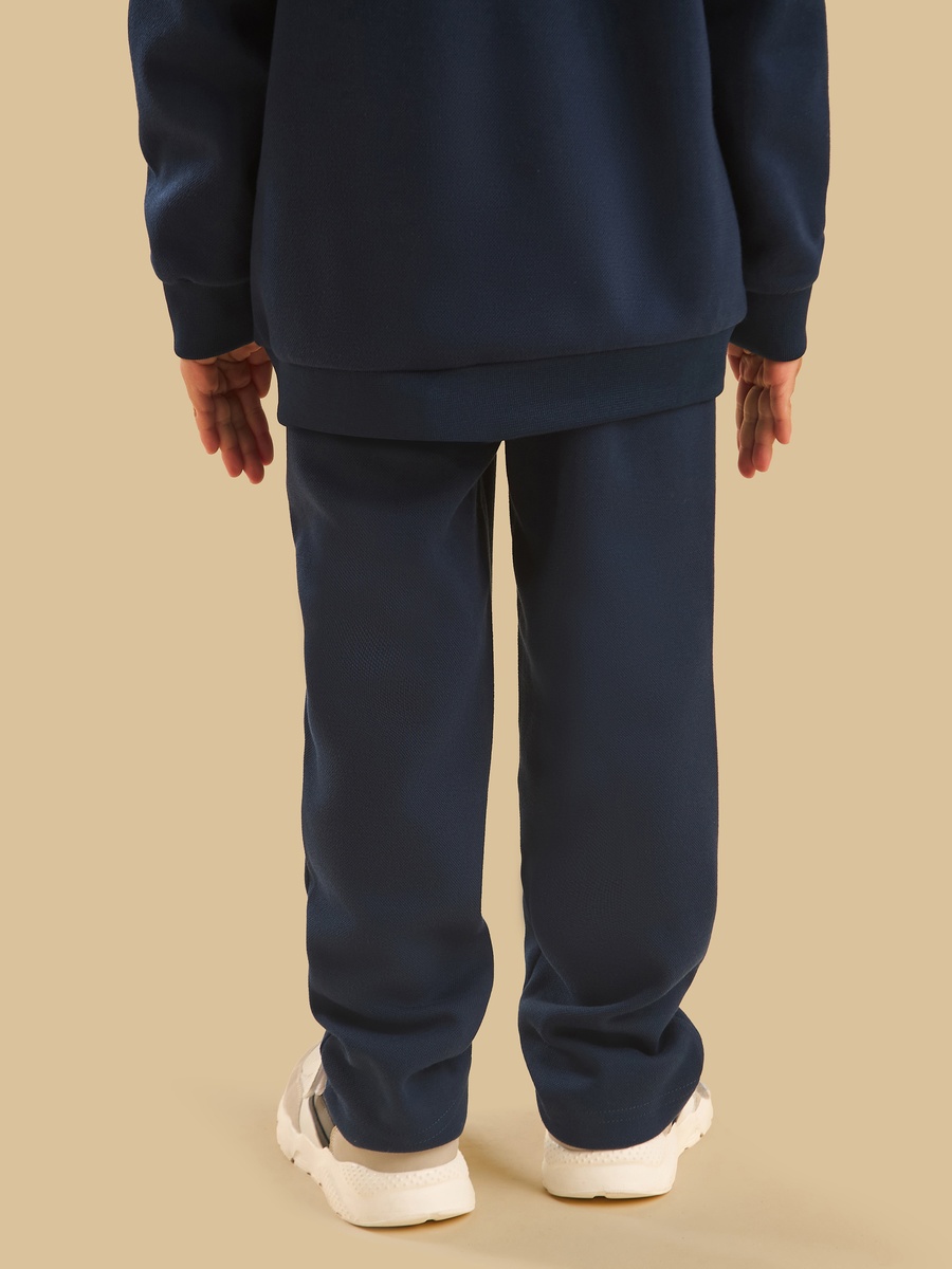Textured Pique Pull On Pants