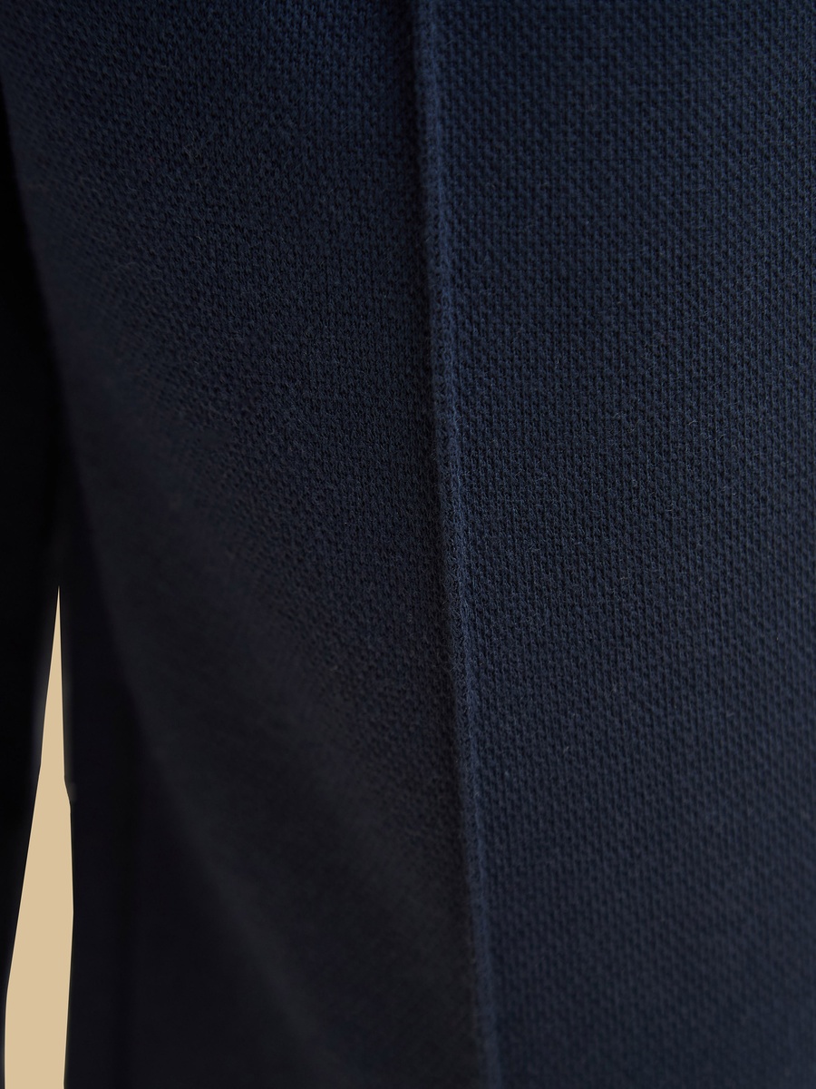 Textured Pique Pull On Pants