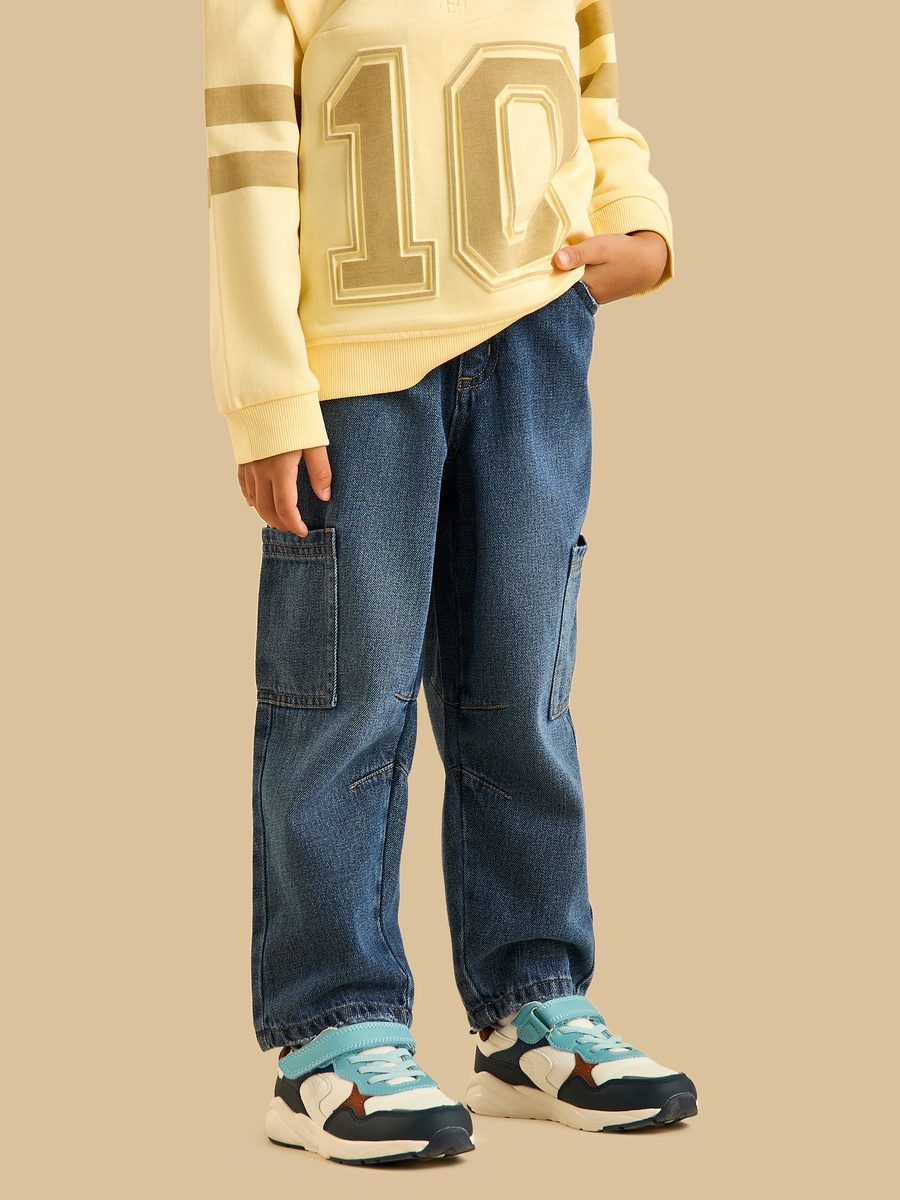 Regular Fit Cotton Carpenter Jeans