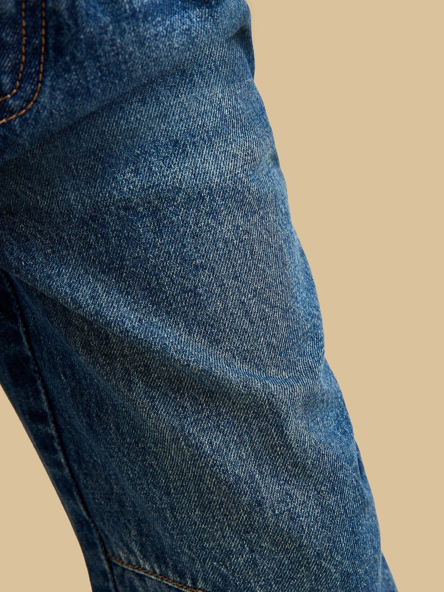 Balloon Fit Cotton Jeans