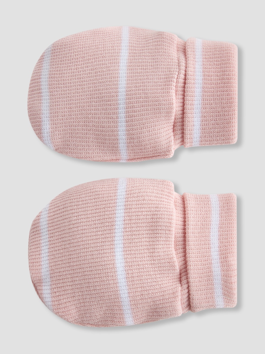 Mitten with Stripes