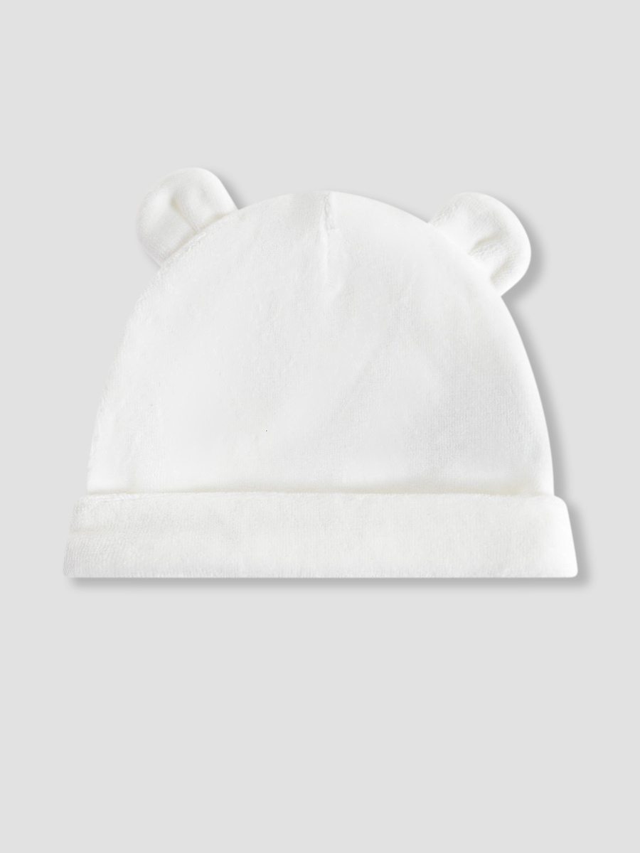 Baby Cap with Ear Detail - Set of 2