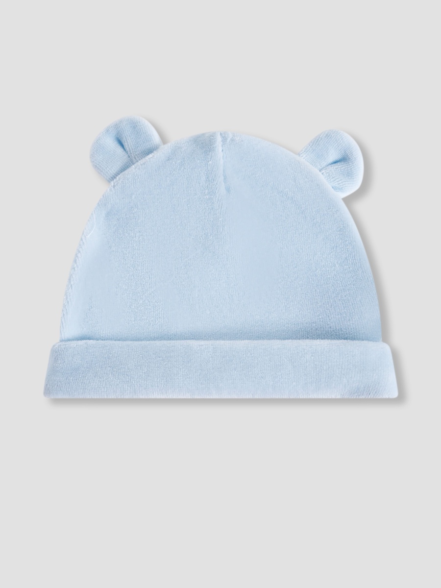 Baby Cap with Ear Detail - Set of 2