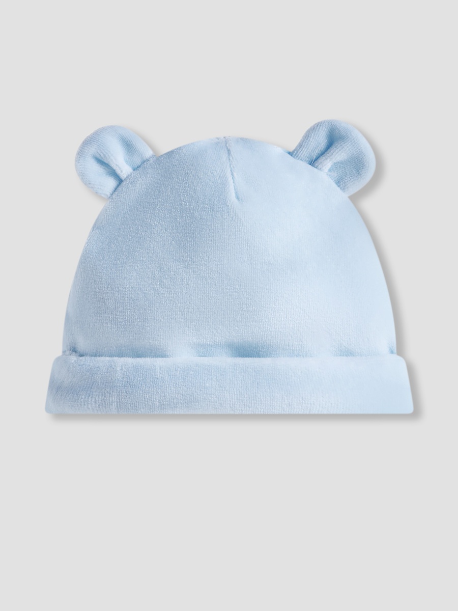 Baby Cap with Ear Detail - Set of 2