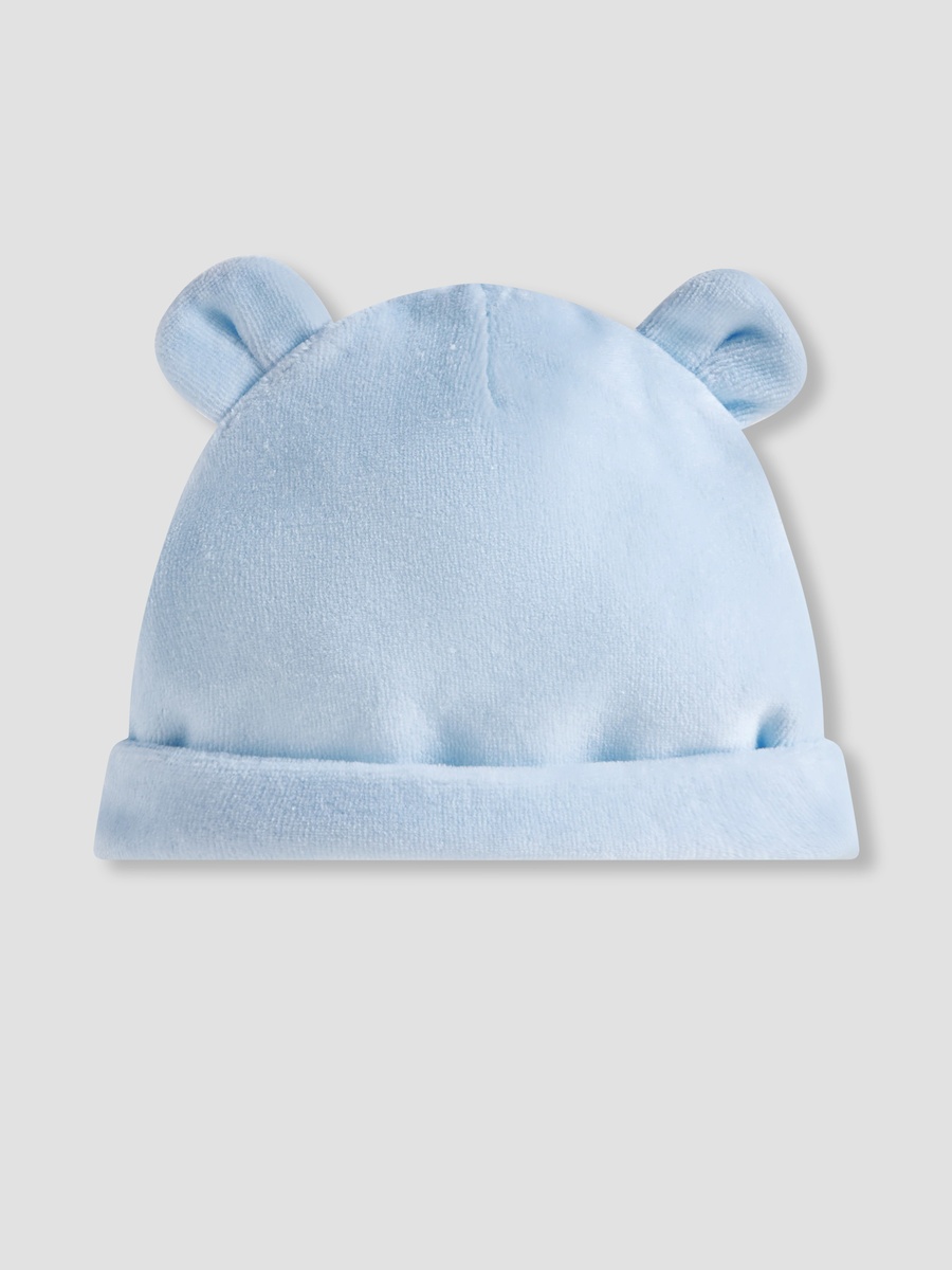 Baby Cap with Ear Detail - Set of 2