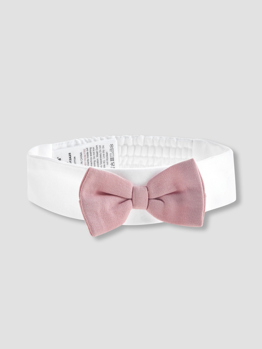 Cotton Headband with Bow Detail