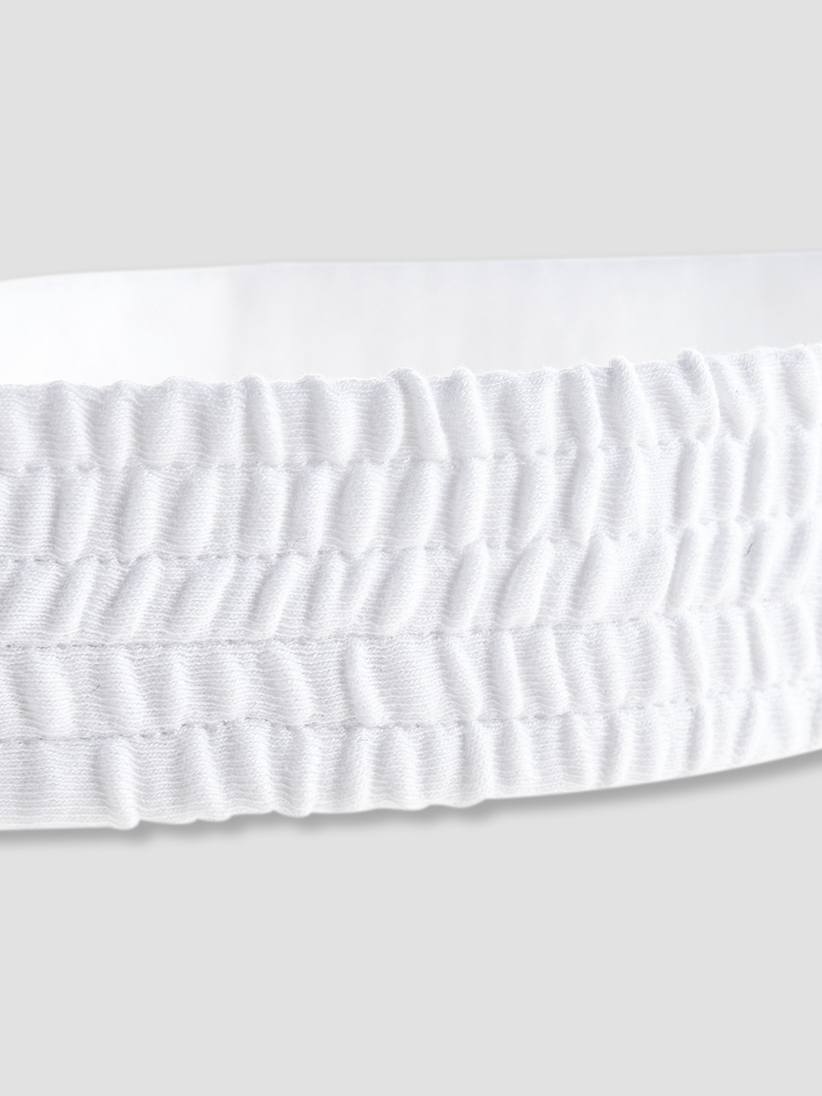 Cotton Headband with Bow Detail
