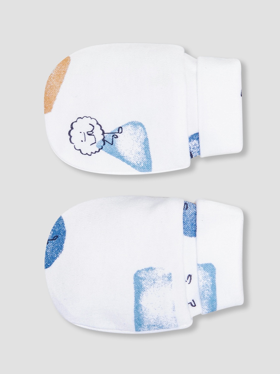 Printed Mittens