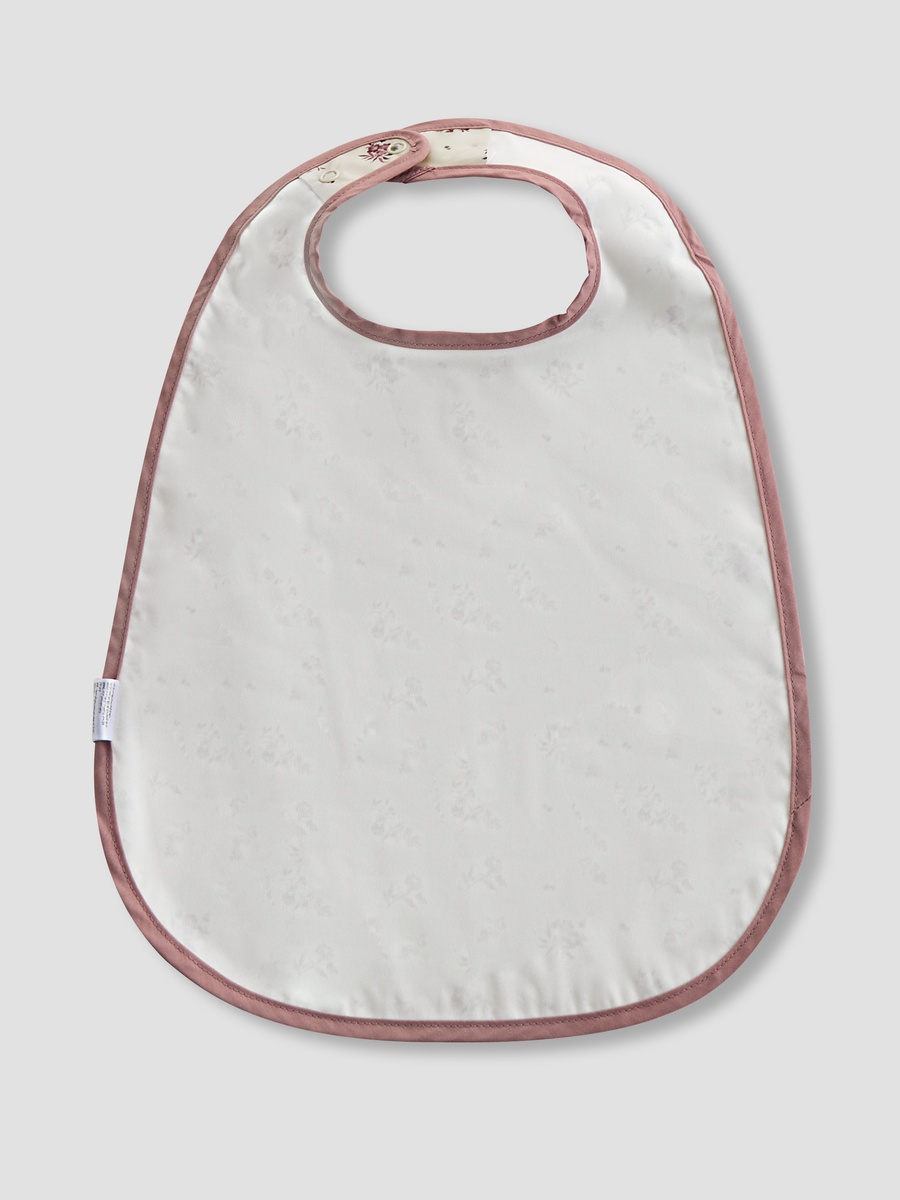 Assorted Baby Bib with Button Closure- Set of 2