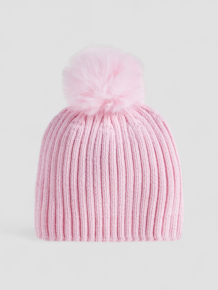 Winter Beanie with Pom Pom Design