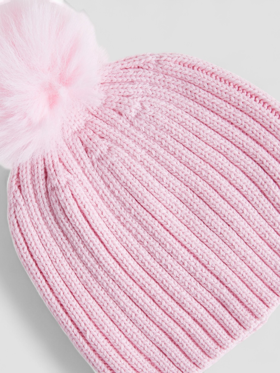 Winter Beanie with Pom Pom Design