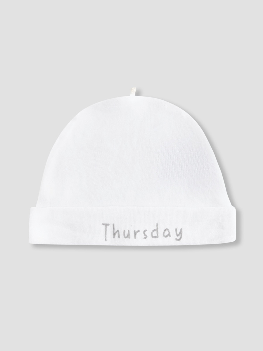 Days of the Week Print Beanie - Set of 7