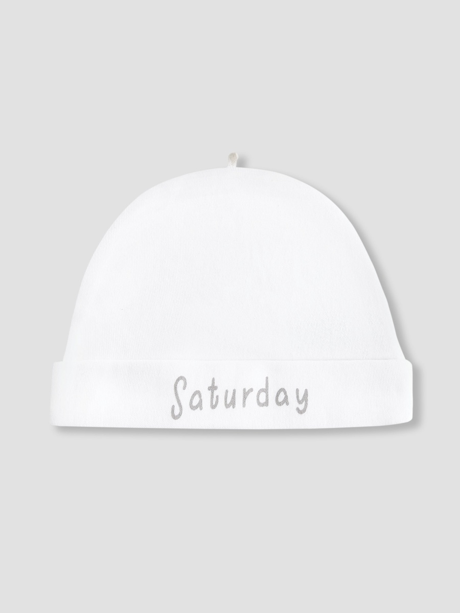 Days of the Week Print Beanie - Set of 7
