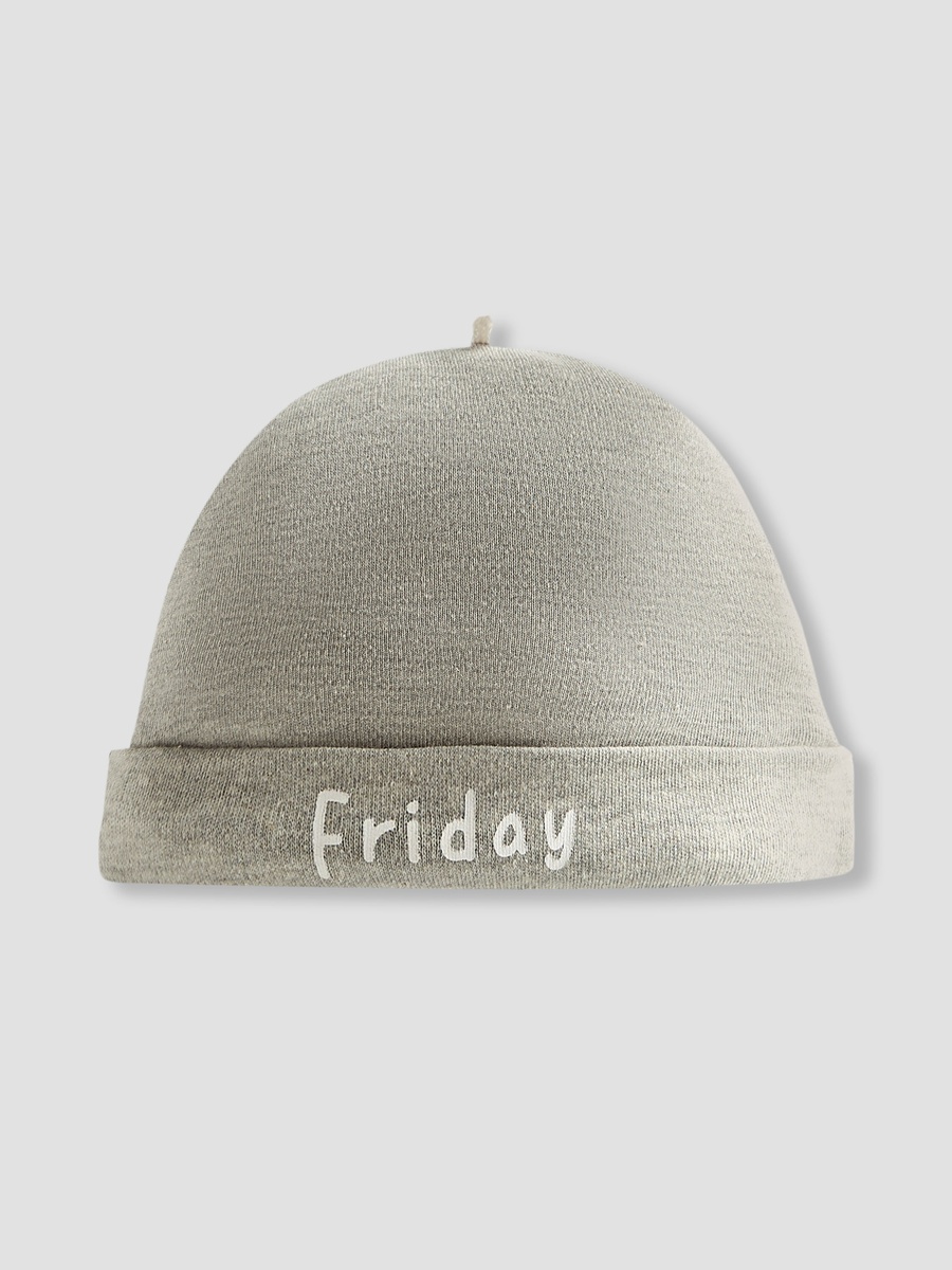 Days of the Week Print Beanie - Set of 7