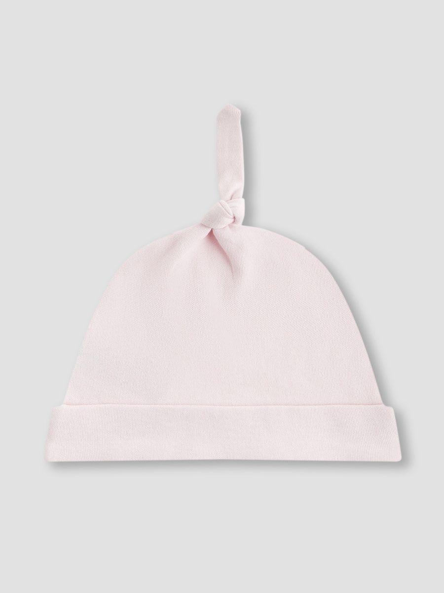 Cap with Knot Detail - Cotton - Set of 5