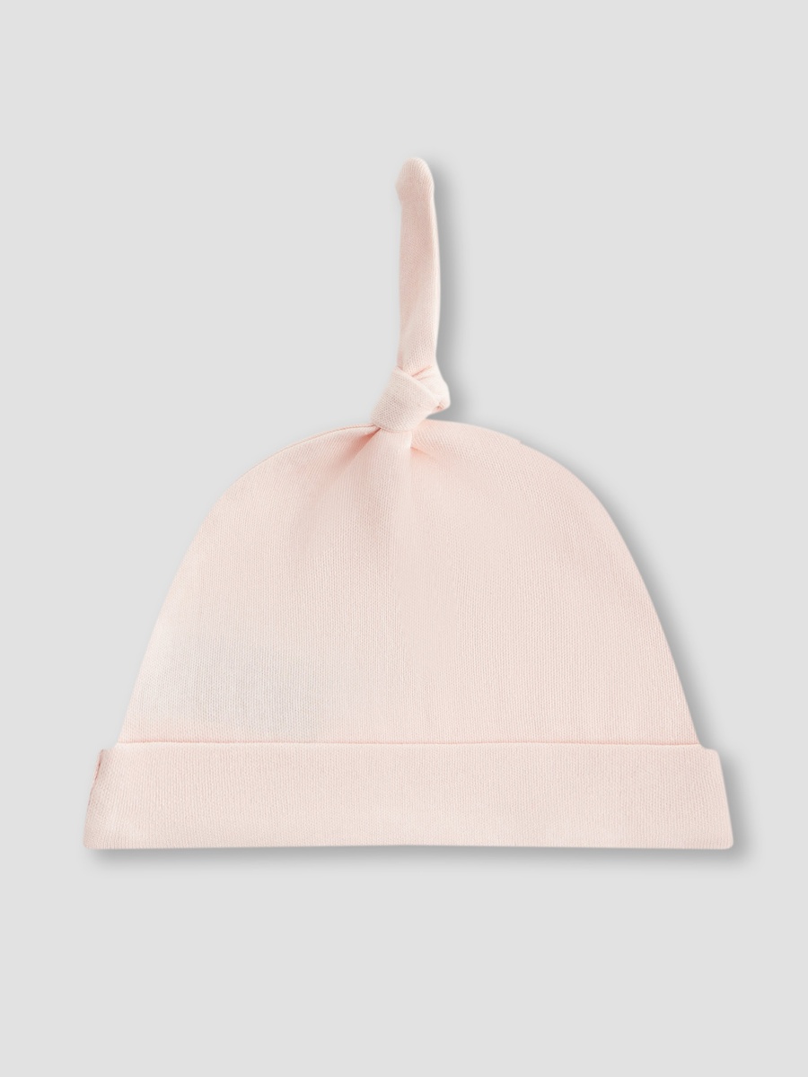 Cap with Knot Detail - Cotton - Set of 5