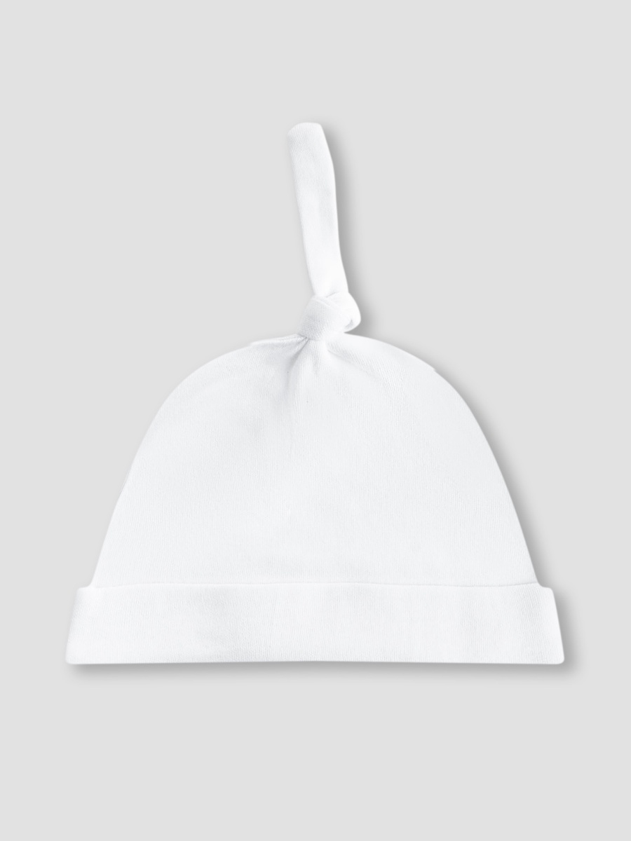 Cap with Knot Detail - Cotton - Set of 5