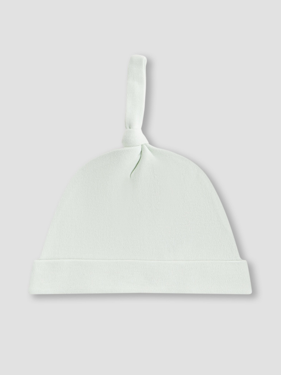 Cap with Knot Detail - Cotton - Set of 5