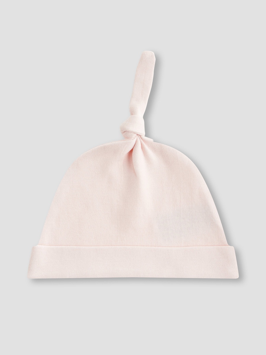 Cap with Knot Detail - Cotton - Set of 5