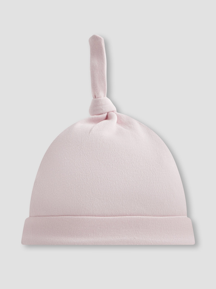 Cap with Knot Detail - Cotton - Set of 5