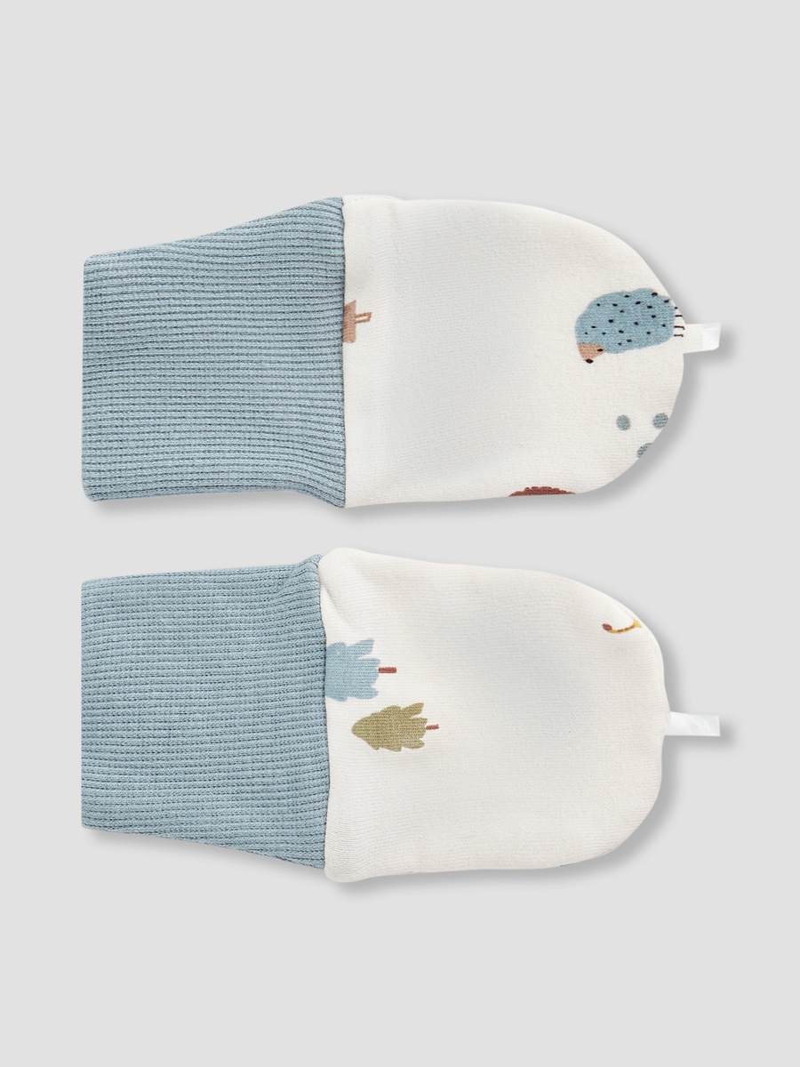 Baby Mittens with Print