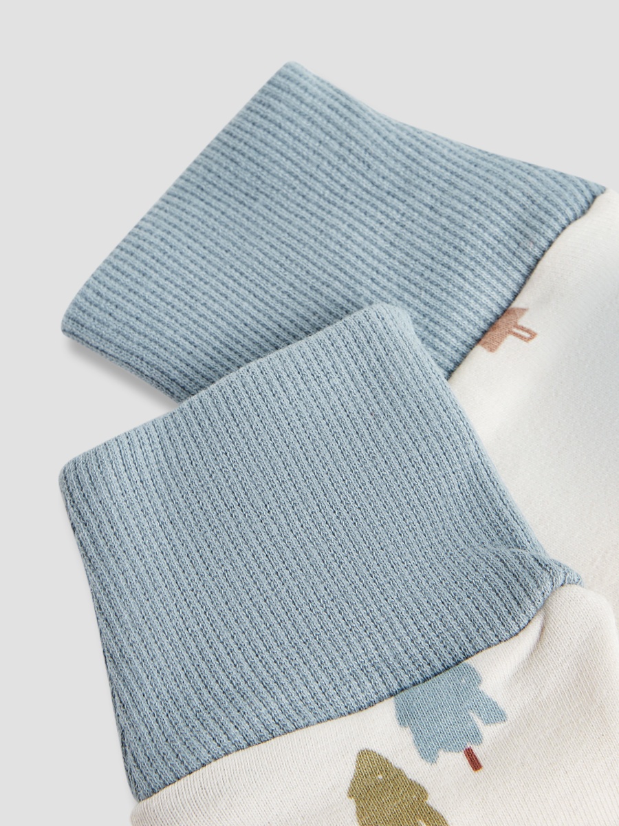 Baby Mittens with Print