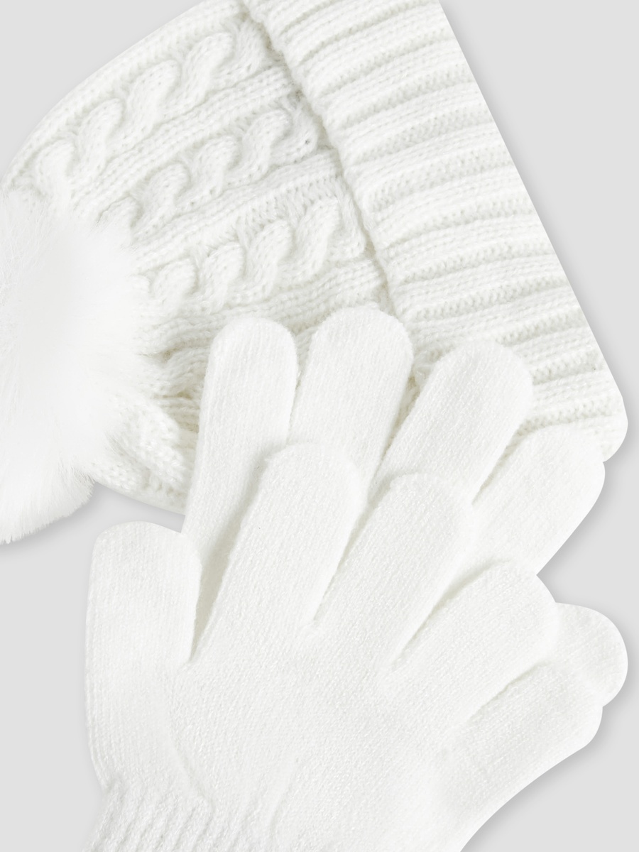 Acrylic Winter Cap with Gloves