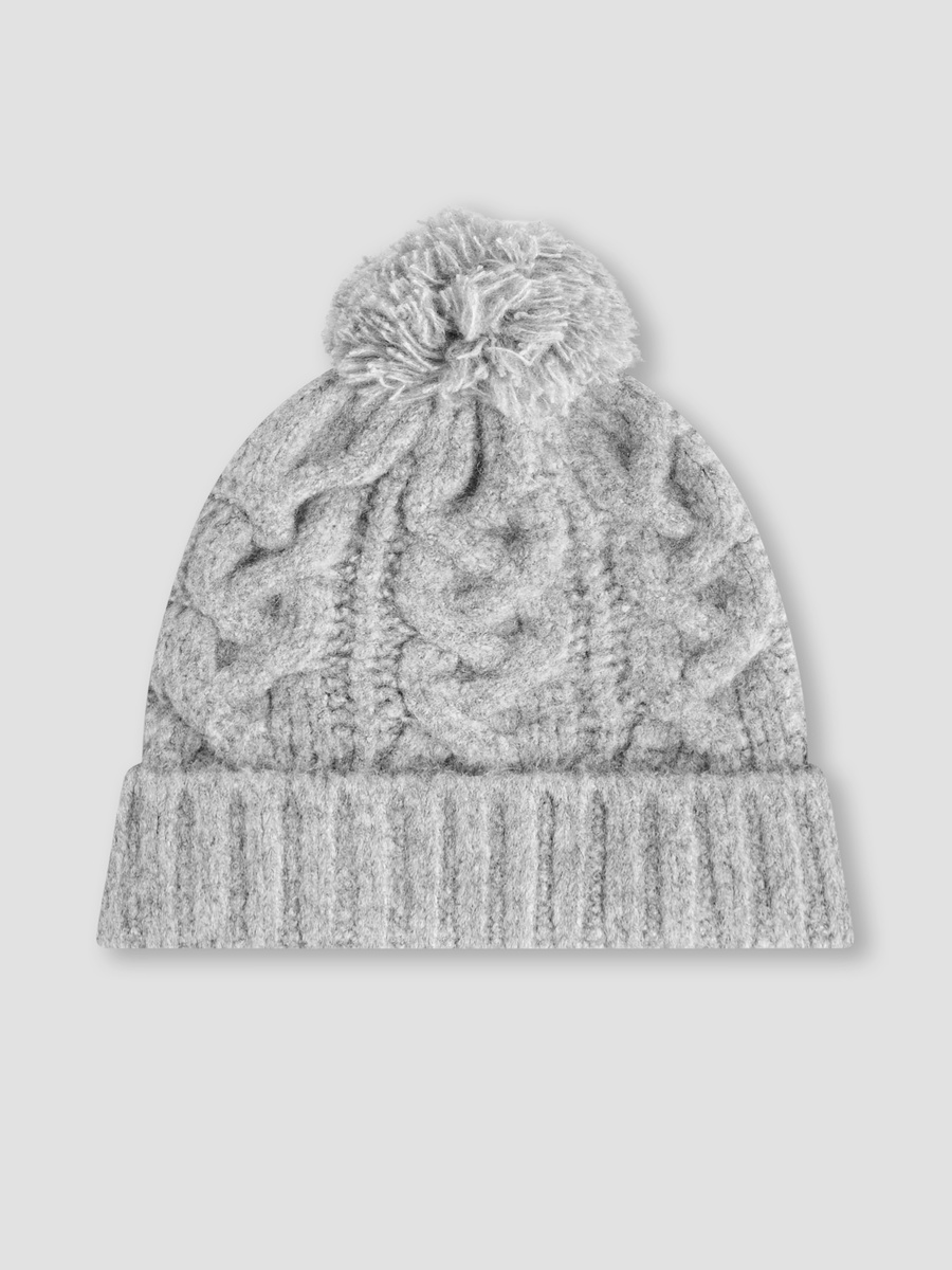 Baby Cap with Pom Pom Detail