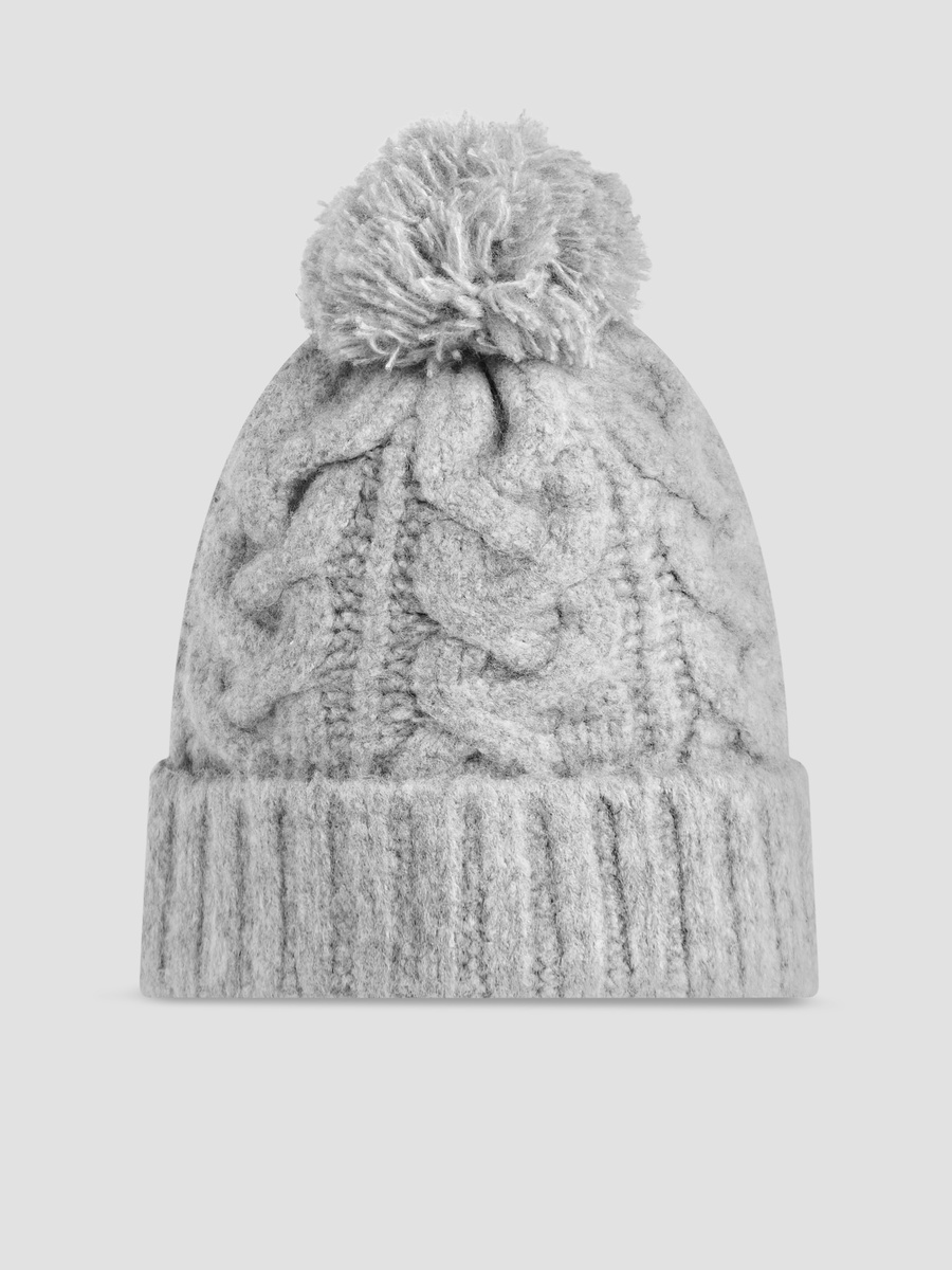 Baby Cap with Pom Pom Detail