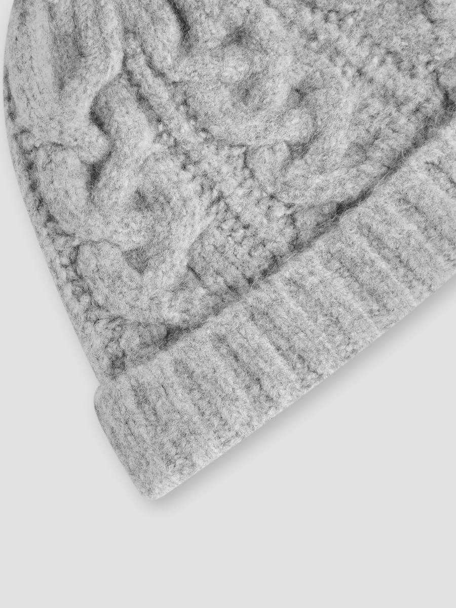 Baby Cap with Pom Pom Detail