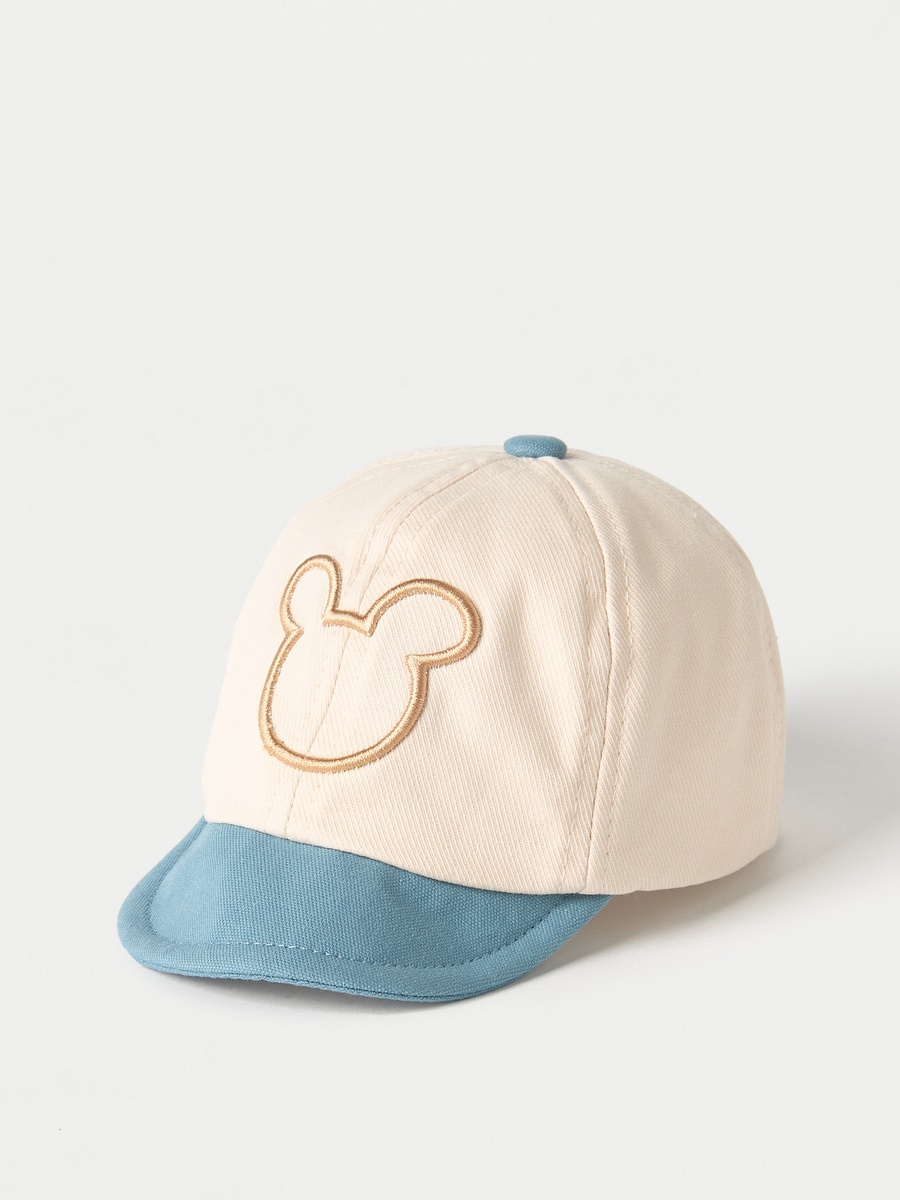Embroidered Cap with Hook and Loop Closure