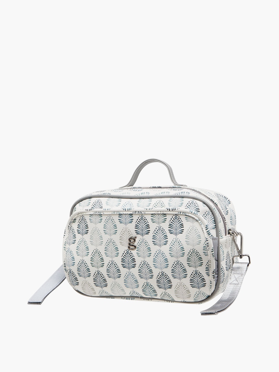 Printed Diaper Bag with Zip Closure