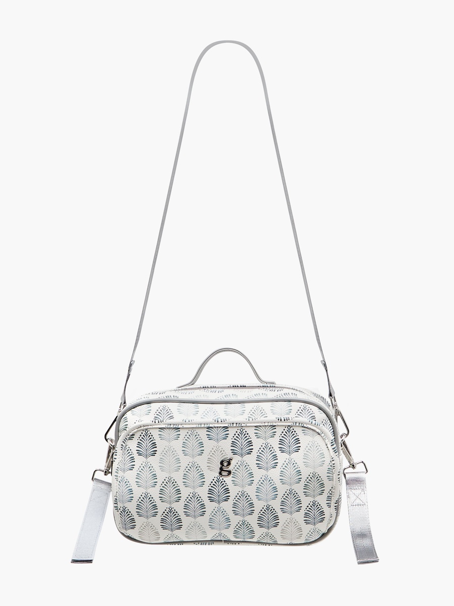 Printed Diaper Bag with Zip Closure