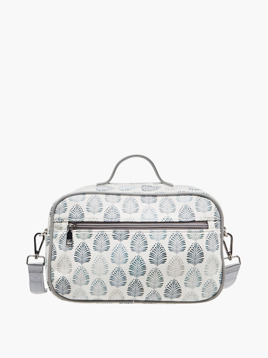 Printed Diaper Bag with Zip Closure